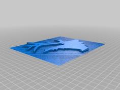 Elk Wall Art 3D Printer Model