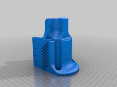 Longshot/Retaliator Pump Grip 3D Printer Model