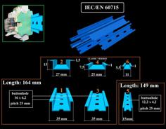 ELECTRICAL PANELS – DIN RAILS 3D Printer Model