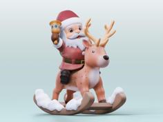 Santa Claus 3D Printer Model