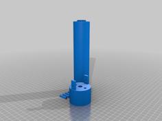 BF4 LS06 Style Suppressor For G&G M4 Combat Machine 3D Printer Model