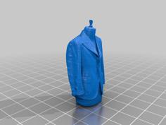 Suit Jacket On Mannequin 3D Printer Model