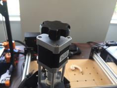 Shapeoko Stepper Motor Turn Handle 3D Printer Model