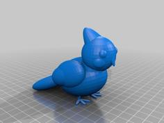 Cockatiel 3D Printer Model