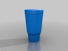 Large Size Styrofoam Cup 3D Printer Model