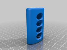 Button Guard For Ecolink WST-101 Remote 3D Printer Model