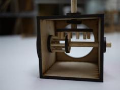 Laser Cut Simple Machines – Cage Gear