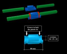 Joint For Corrugated Pipes 3D Printer Model