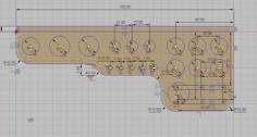 ToolRack 3D Printer Model