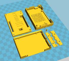 Arduino UNO & Breadboard Box 3D Printer Model