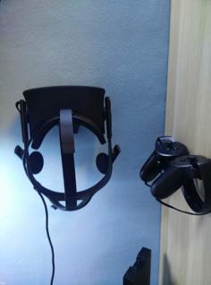 Oculus Rift CV1 Wall Mount 3D Printer Model