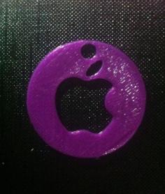 Apple Keychain 3D Printer Model