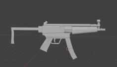 Basic MP5 3D Printer Model