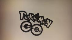 Pokemon GO Logo 3D Printer Model