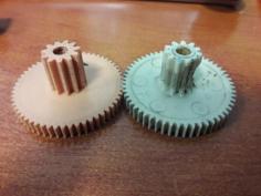 Toyota Avensis T27 D4D Throttle Spare Gear 3D Printer Model