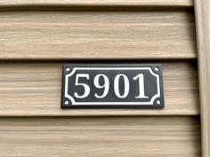 House Number Sign 4 Digit 3D Printer Model