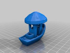 Mushroom Benchy 3D Printer Model