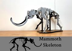 [Fantasy & Primal]Mammoth Skeleton 3D Printer Model