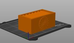 菊紋のお賽銭　Japanese Imperial Saisen (Japanese Shrine Coin Box) 3D Printer Model