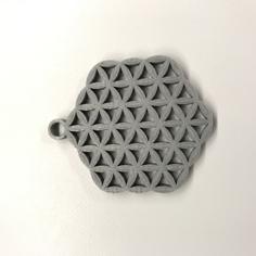 Flower Of Life Pendant 3D Printer Model