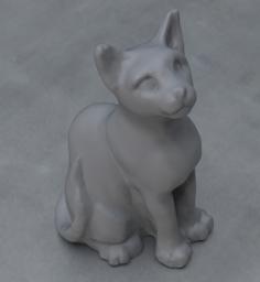 SittingCat 3D Printer Model