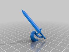 Frosthaven Summons: Animated Claymore 3D Printer Model