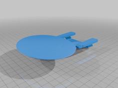 Galaxy Class -Star Trek 3D Printer Model