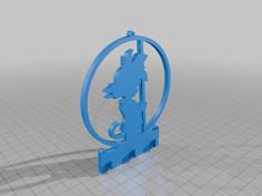 Porta Llaves Goku 3D Printer Model