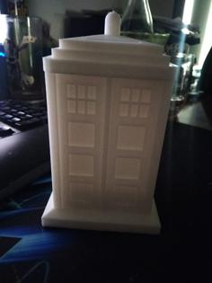 Tardis PiggyBank 3D Printer Model