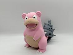 Slowbro Multicolor 3D Printer Model