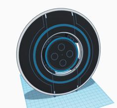 Tron Legacy Identity Disc Alexa Gen 1-3 Case 3D Printer Model