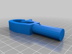 Washing LIne Pole Hook 3D Printer Model