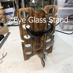 Stand For Eye Glasses Laser Cut 3mm