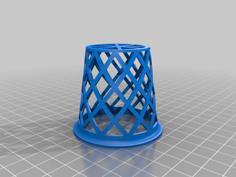 Printer-Friendly 2″ Hydroponic Net Cups 3D Printer Model