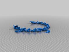 Crystal Dragon 3D Printer Model