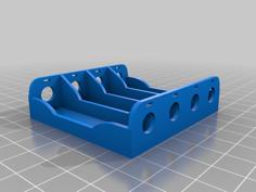 Battery Holder For AA Batteries 3D Printer Model