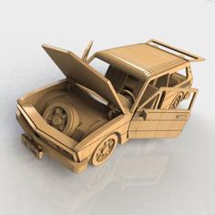 Laser Cut VW