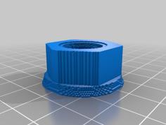 (3D Slash) FrontBolt For Rotary Tool 3D Printer Model