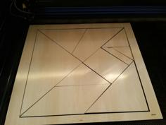 Tangram Laser Cut