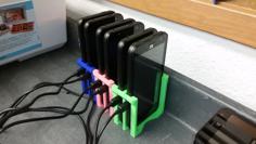 Dual ZTE Speed Charging Holder 3D Printer Model