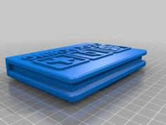 Secret Geocaching Box 3D Printer Model