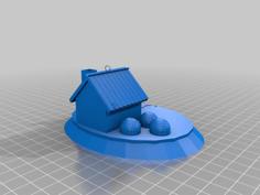 Cabin 3D Printer Model