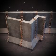 Concrete Blast Wall 3D Printer Model