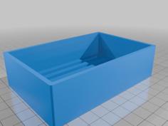 Simple Soap Dish For Shower 3D Printer Model