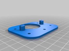 Plate For Repairing Furniture Hinges 3D Printer Model