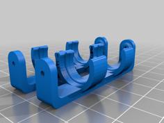 AA Battery Holder, Holds 2 Batteries 3D Printer Model