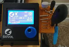 Sovol SV01 Display Cover W/ Tool Holder 3D Printer Model