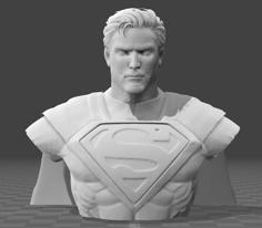 Superman Bust 3D Printer Model