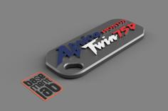 Africa Twin 750 Honda – Key Chain – Portachiavi – Porte Clès – 钥匙链 3D Printer Model