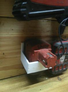 Hilti Accu Holder 12V 3D Printer Model